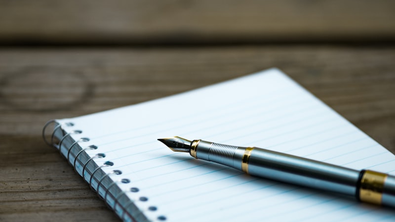Writing legal notes
